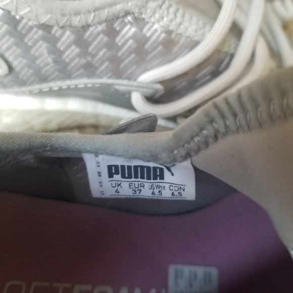 NWOT - Puma Shoes in Grey Size 6.5 - Picture 2 of 4